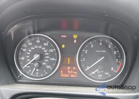 2011 BMW 328I из США, поврежденный, VIN WBAKE3C59BE558791